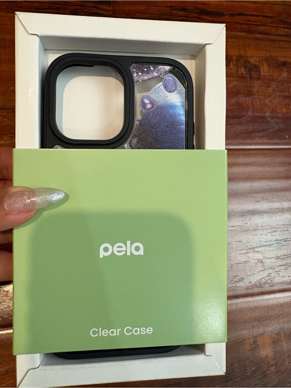 NEW Pela Clear iPhone 17 Phone Case - Black/Clear MagSafe